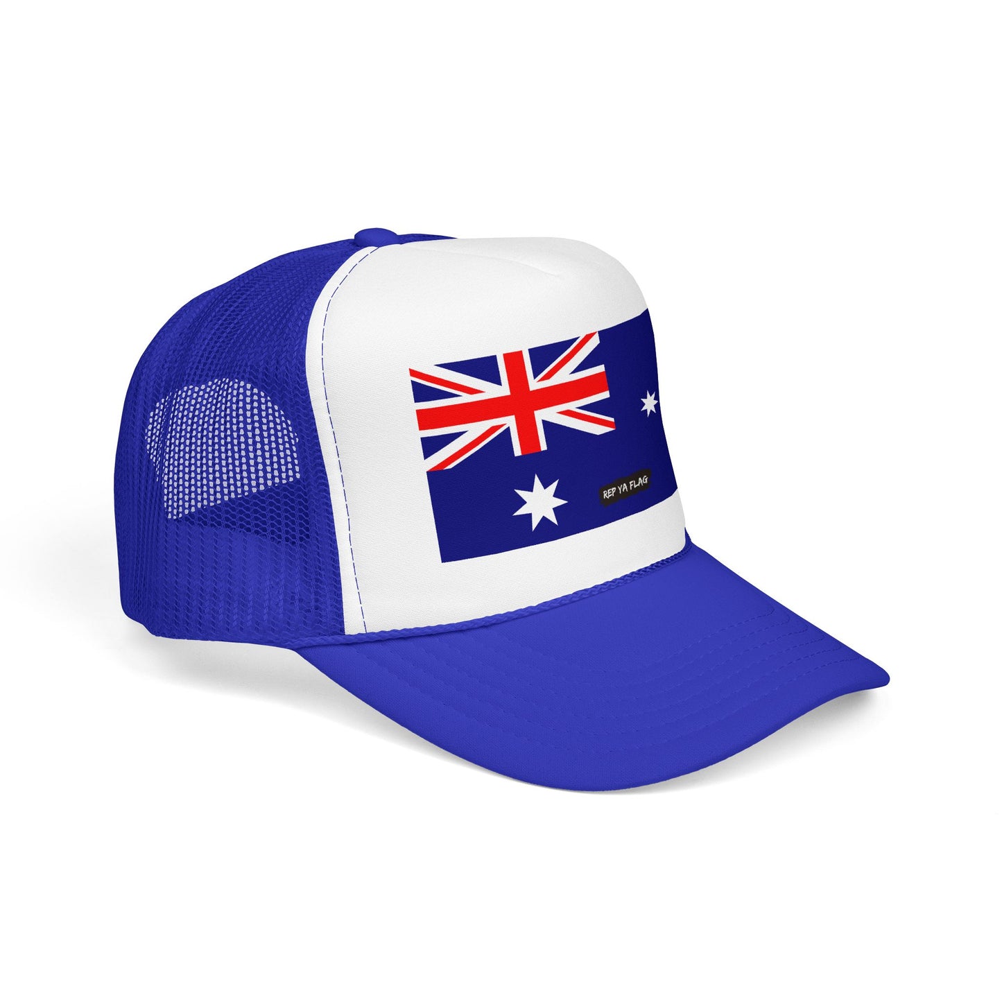 Australia Flag Foam Trucker Hat | Australian Pride Snapback Cap | Rep Ya Flag