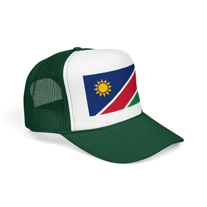 Namibia Flag Foam Trucker Hat | Namibian Pride Snapback Cap | Rep Ya Flag