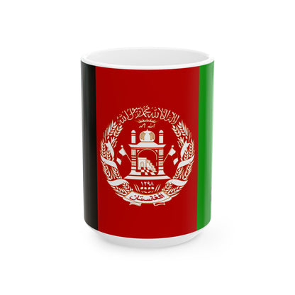 Afghanistan Flag Coffee Tea Mug 11oz 15oz | Rep Ya Flag Ceramic Mug