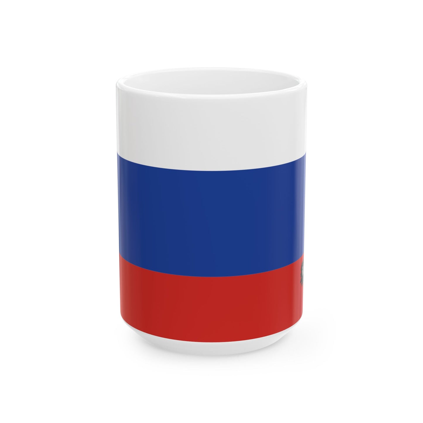 Russia Flag Coffee Tea Mug 11oz 15oz | Rep Ya Flag Ceramic Mug