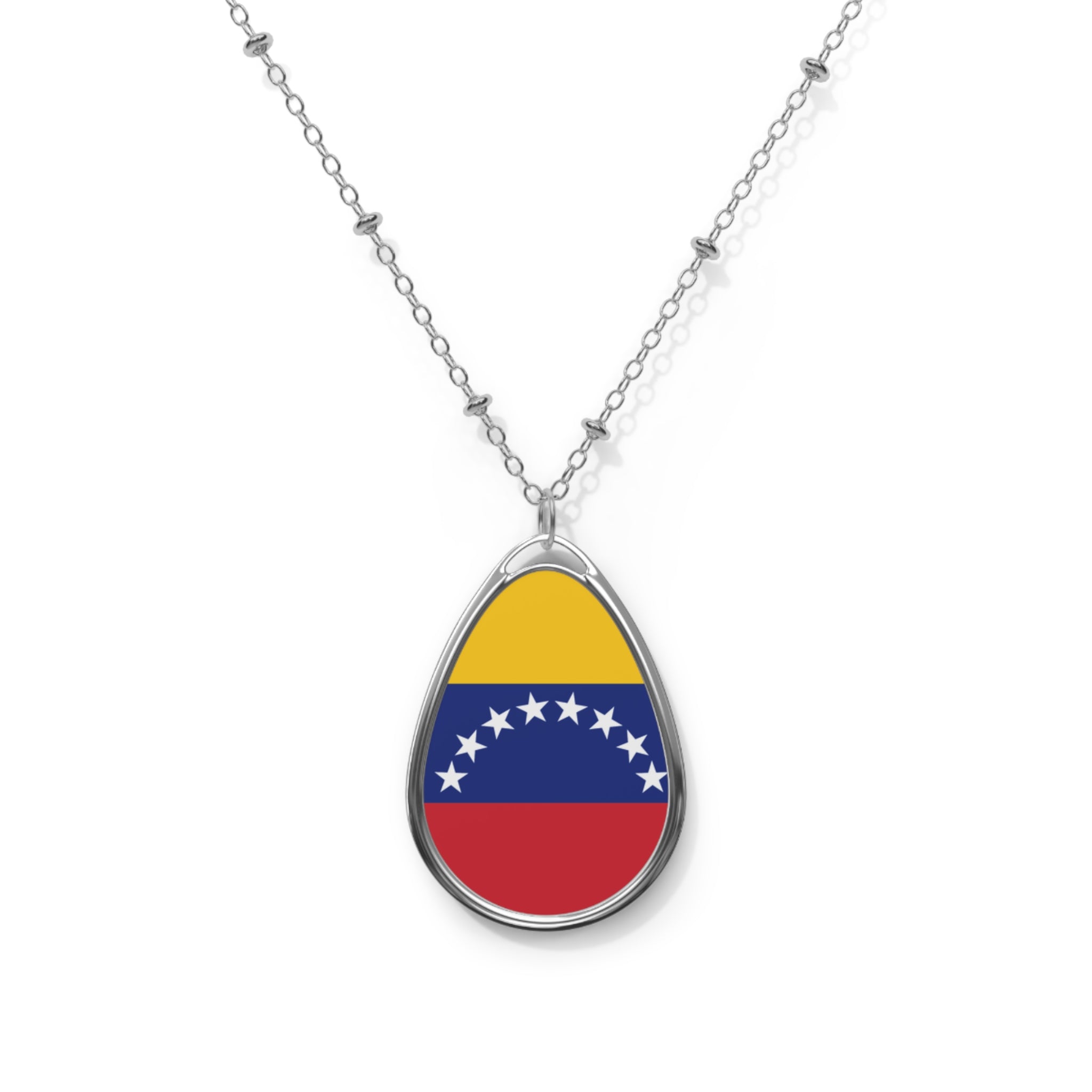 Venezuela Flag Necklace for Patriotic Gifts Custom Pendant for Mothers Day Fathers Day Christmas Birthdays Cultural Events Holidays
