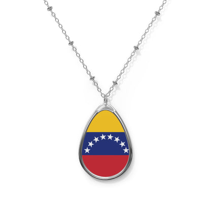 Venezuela Flag Necklace for Patriotic Gifts Custom Pendant for Mothers Day Fathers Day Christmas Birthdays Cultural Events Holidays