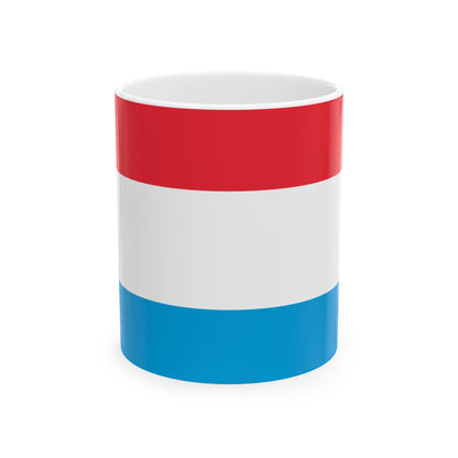 Luxembourg Flag Coffee Tea Mug 11oz 15oz | Rep Ya Flag Ceramic Mug