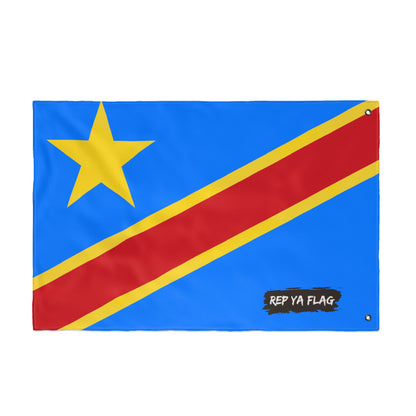 Democratic Republic of the Congo Flag Garden Banner | Double Sided Outdoor Flag | Rep Ya Flag