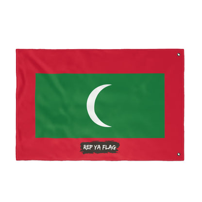 Maldives Flag Garden Banner | Double Sided Outdoor Flag | Rep Ya Flag