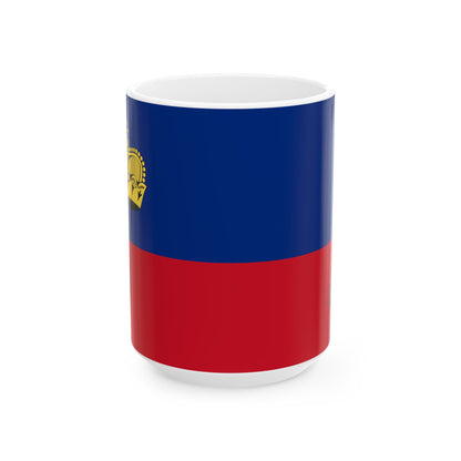 Liechtenstein Flag Coffee Tea Mug 11oz 15oz | Rep Ya Flag Ceramic Mug
