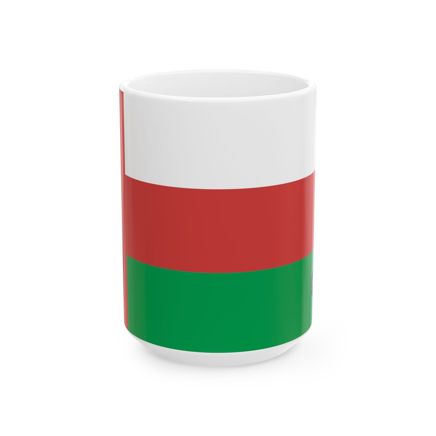 Oman Flag Coffee Tea Mug 11oz 15oz | Rep Ya Flag Ceramic Mug