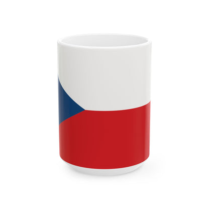Czech Republic (Czechia) Flag Coffee Tea Mug 11oz 15oz | Rep Ya Flag Ceramic Mug