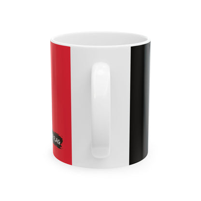 Belgium Flag Coffee Mug | Belgian Pride Ceramic Tea Mug 11oz & 15oz | Rep Ya Flag