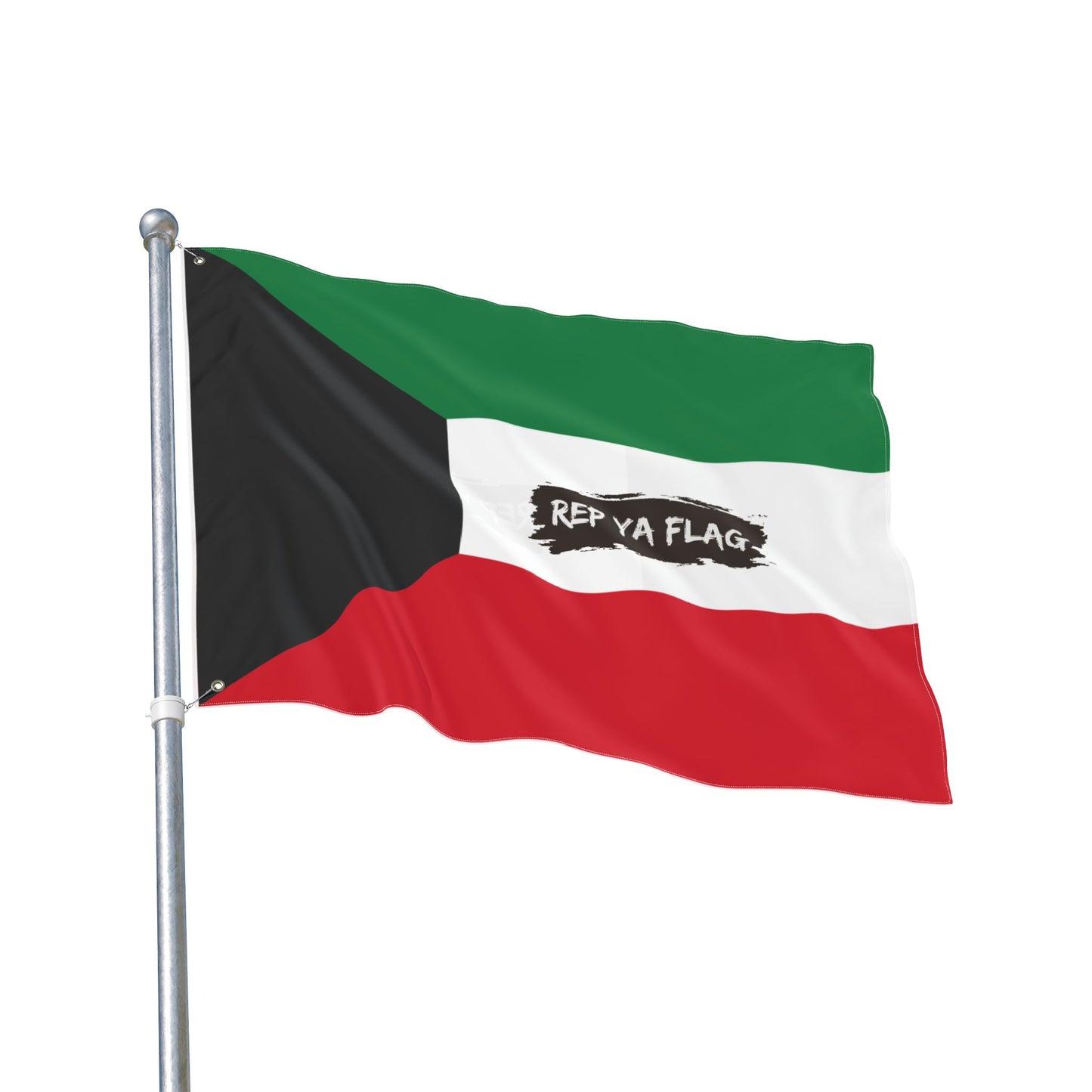 Kuwait Flag Garden Banner | Double Sided Outdoor Flag | Rep Ya Flag
