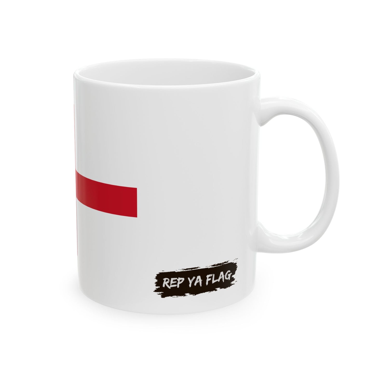 England Flag Coffee Tea Mug 11oz 15oz | Rep Ya Flag Ceramic Mug