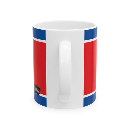 North Korea Flag Coffee Tea Mug 11oz 15oz | Rep Ya Flag Ceramic Mug