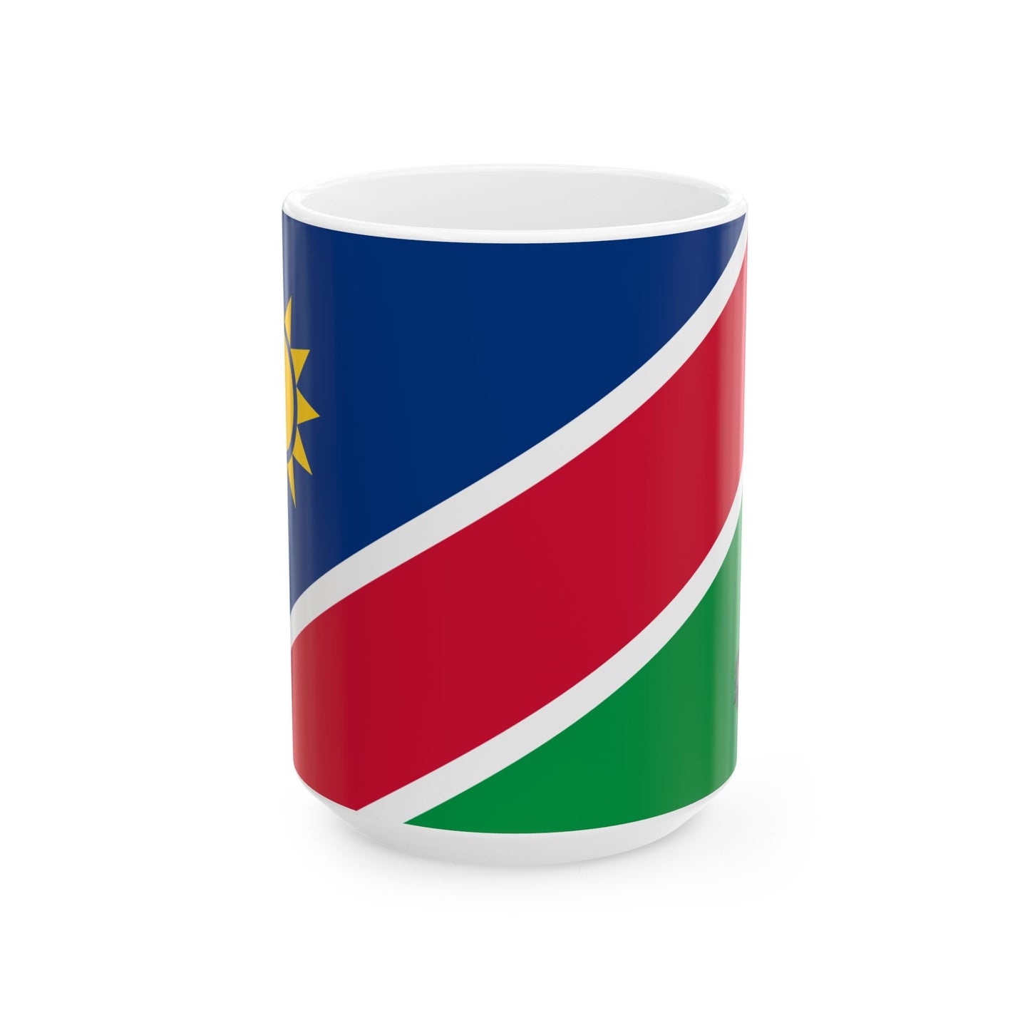 Namibia Flag Coffee Tea Mug 11oz 15oz | Rep Ya Flag Ceramic Mug