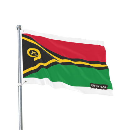 Vanuatu Flag Double Sided Flag, Outdoor Garden Banner | Country Flag