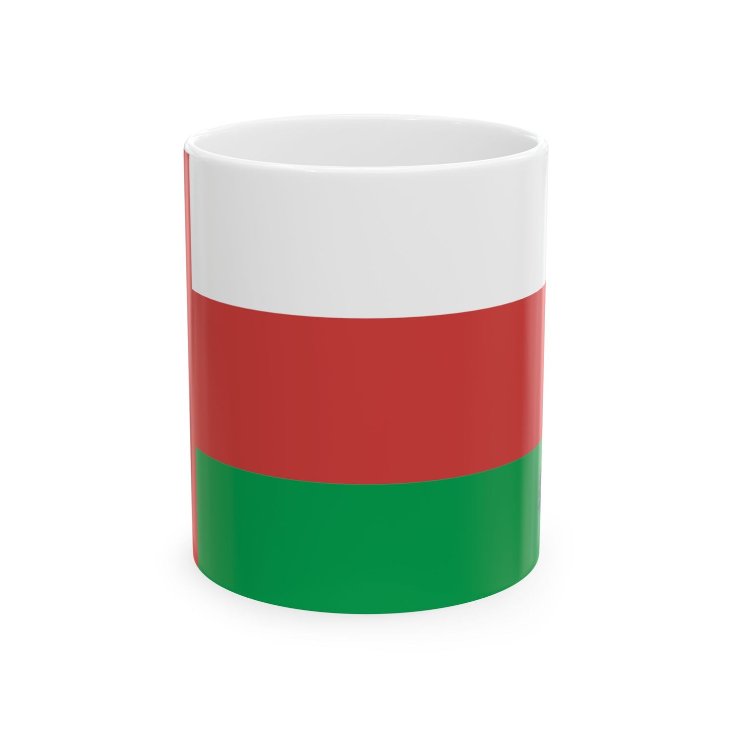 Oman Flag Coffee Tea Mug 11oz 15oz | Rep Ya Flag Ceramic Mug