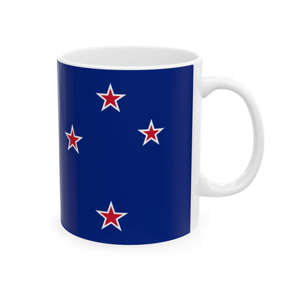 New Zealand Flag Coffee Tea Mug 11oz 15oz | Rep Ya Flag Ceramic Mug