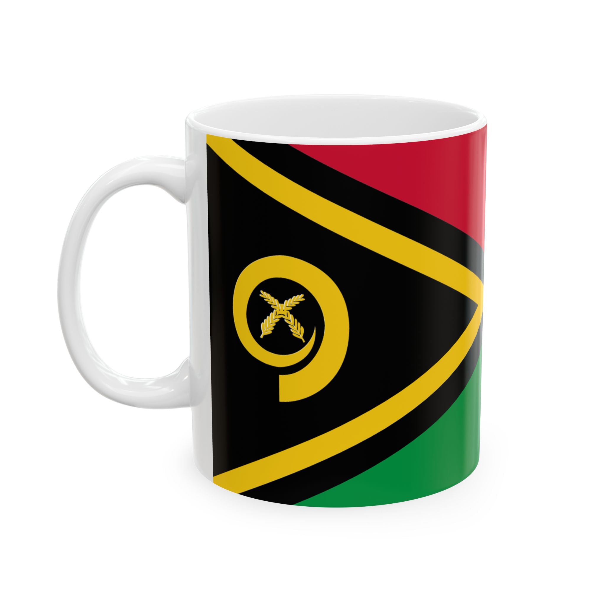 Vanuatu Flag Coffee Tea Mug 11oz 15oz | Rep Ya Flag Ceramic Mug