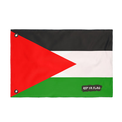 Palestine Flag Garden Banner | Double Sided Outdoor Flag | Rep Ya Flag