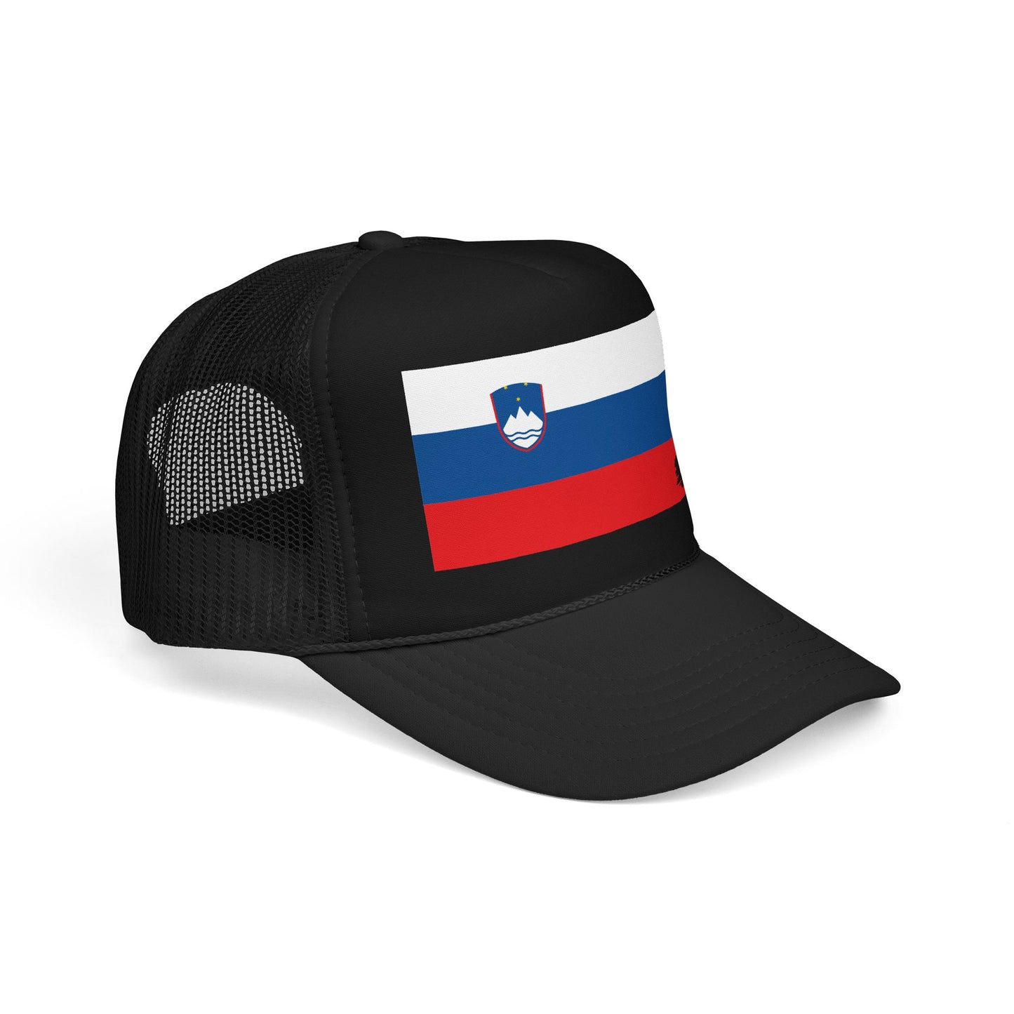 Slovenia Flag Foam Trucker Hat | Slovenian Pride Snapback Cap | Rep Ya Flag