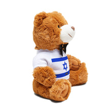 Israel Flag Teddy Bear | Israeli Heritage Plush Gift | Rep Ya Flag