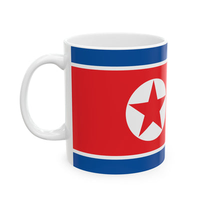 North Korea Flag Coffee Tea Mug 11oz 15oz | Rep Ya Flag Ceramic Mug