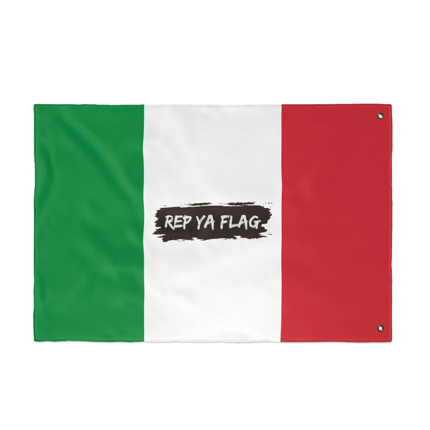 Italy Flag Garden Banner | Double Sided Outdoor Flag | Rep Ya Flag