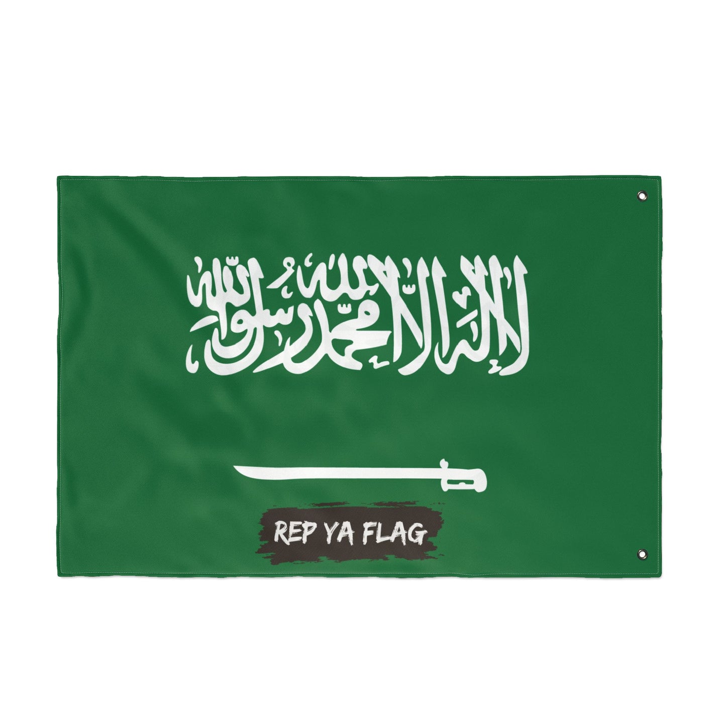 Saudi Arabia Flag Garden Banner | Double-Sided Outdoor Flag | Rep Ya Flag