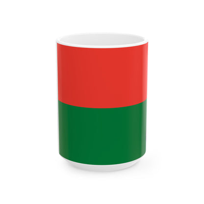 Madagascar Flag Coffee Tea Mug 11oz 15oz | Rep Ya Flag Ceramic Mug