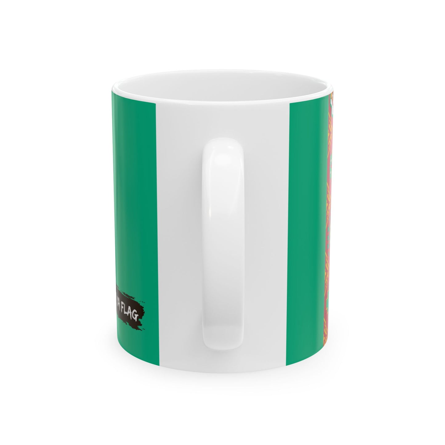 Turkmenistan Flag Coffee Tea Mug 11oz 15oz | Rep Ya Flag Ceramic Mug