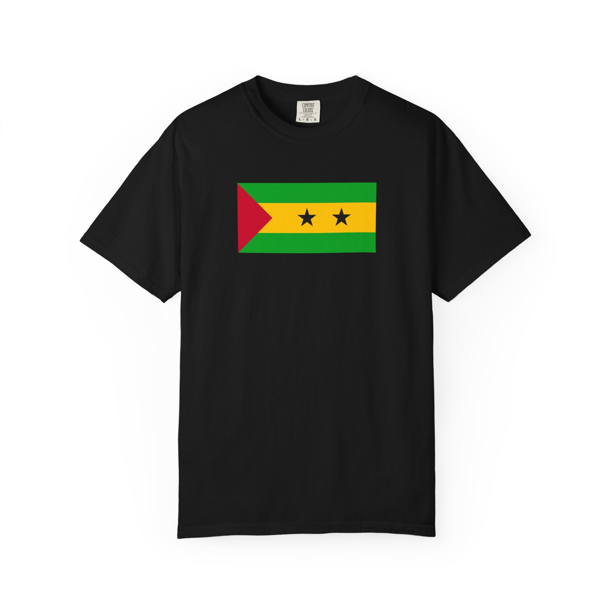 São Tomé and Príncipe Flag T Shirt | São Toméan Heritage Shirt S–4XL | Rep Ya Flag
