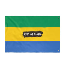 Gabon Flag Garden Banner | Double Sided Outdoor Flag | Rep Ya Flag