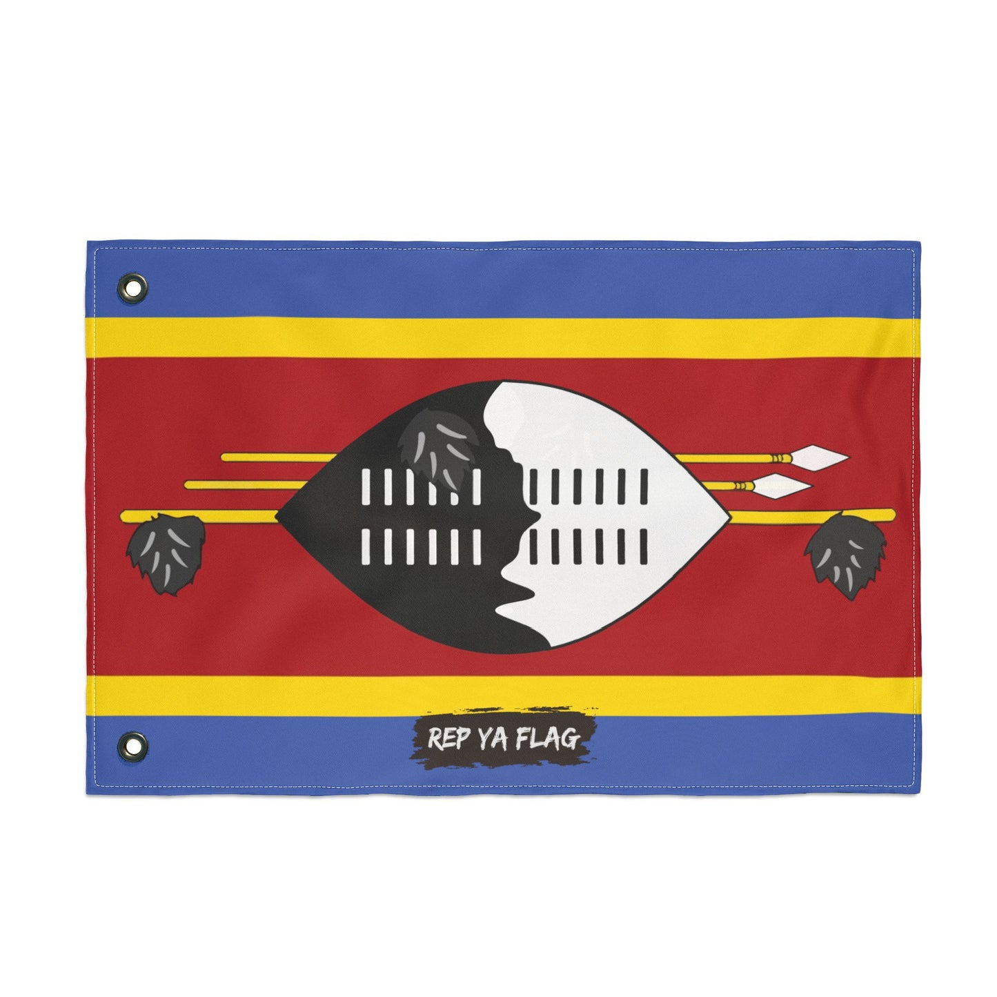 Eswatini Flag Garden Banner | Double Sided Outdoor Flag | Rep Ya Flag