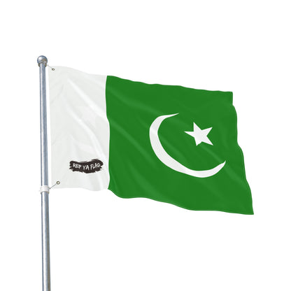 Pakistan Flag Garden Banner | Double Sided Outdoor Flag | Rep Ya Flag