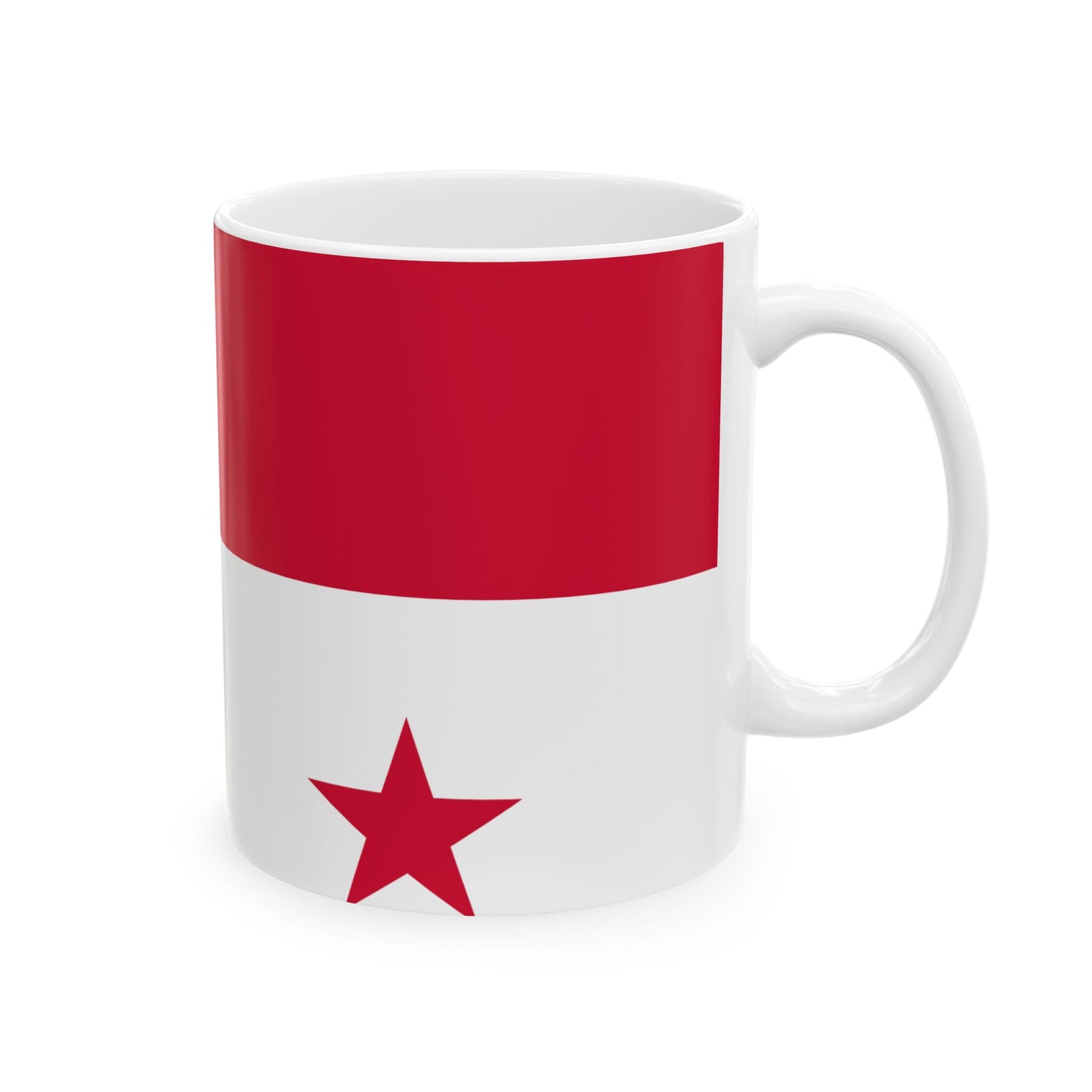 Panama Flag Coffee Tea Mug 11oz 15oz | Rep Ya Flag Ceramic Mug