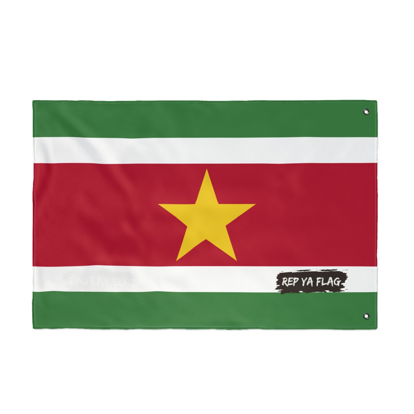 Suriname Flag Garden Banner | Double-Sided Outdoor Flag | Rep Ya Flag