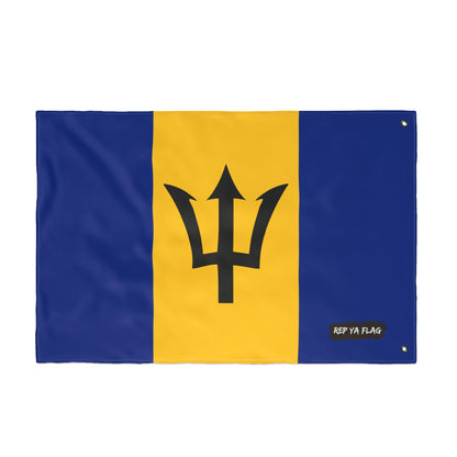 Barbados Flag Garden Banner | Double Sided Outdoor Flag | Rep Ya Flag