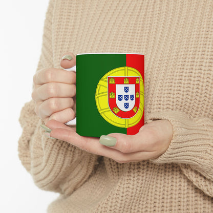 Portugal Flag Coffee Tea Mug 11oz 15oz | Rep Ya Flag Ceramic Mug