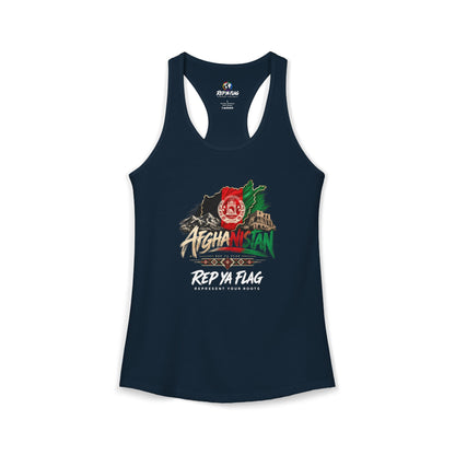 Afghanistan Women’s Racerback Tank – Lightweight Pride