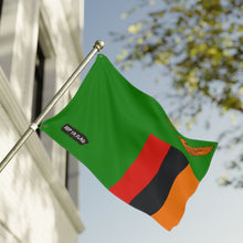 Zambia Flag Double Sided Flag, Outdoor Garden Banner | Country Flag