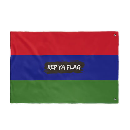 Gambia Flag Garden Banner | Double Sided Outdoor Flag | Rep Ya Flag