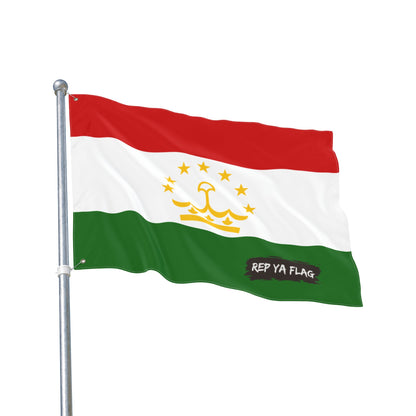 Tajikistan Flag Garden Banner | Double-Sided Outdoor Flag | Rep Ya Flag