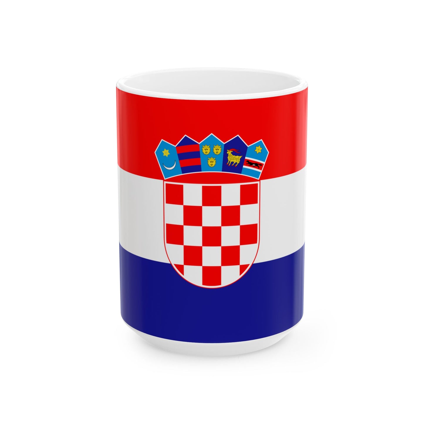 Croatia Flag Coffee Tea Mug 11oz 15oz | Croatian Heritage Mug | Rep Ya Flag
