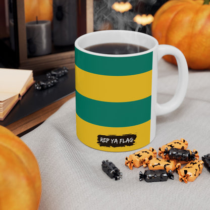 Togo Flag Coffee Tea Mug 11oz 15oz | Rep Ya Flag Ceramic Mug