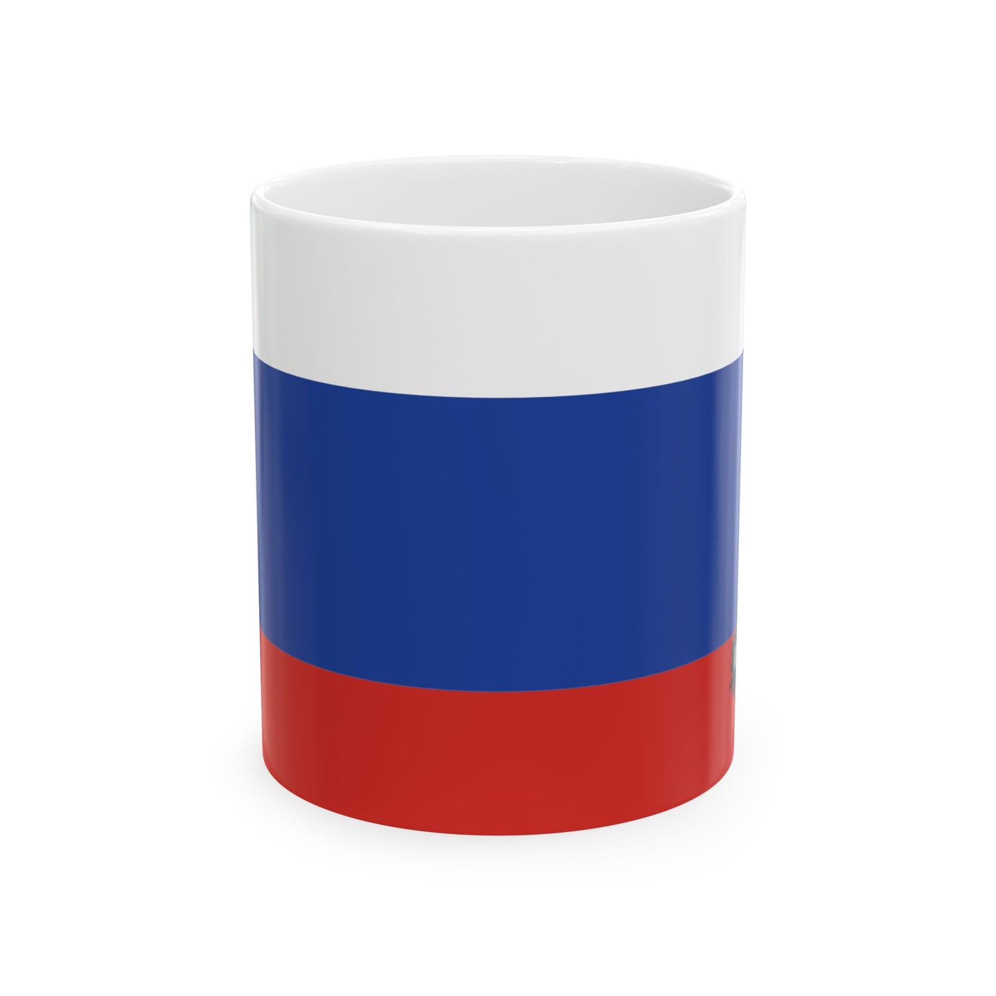 Russia Flag Coffee Tea Mug 11oz 15oz | Rep Ya Flag Ceramic Mug