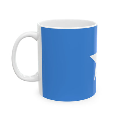Somalia Flag Coffee Mug 11oz & 15oz | Somali Heritage Ceramic Coffee Tea Mug | Rep Ya Flag