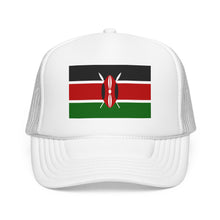 Kenya Flag Foam Trucker Hat | Kenyan Pride Snapback Cap | Rep Ya Flag