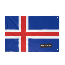 Iceland Flag Garden Banner | Double Sided Outdoor Flag | Rep Ya Flag