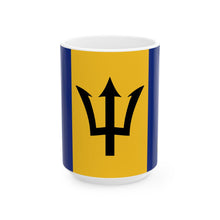 Barbados Flag Coffee Mug | Barbadian Pride Ceramic Tea Mug 11oz & 15oz | Rep Ya Flag