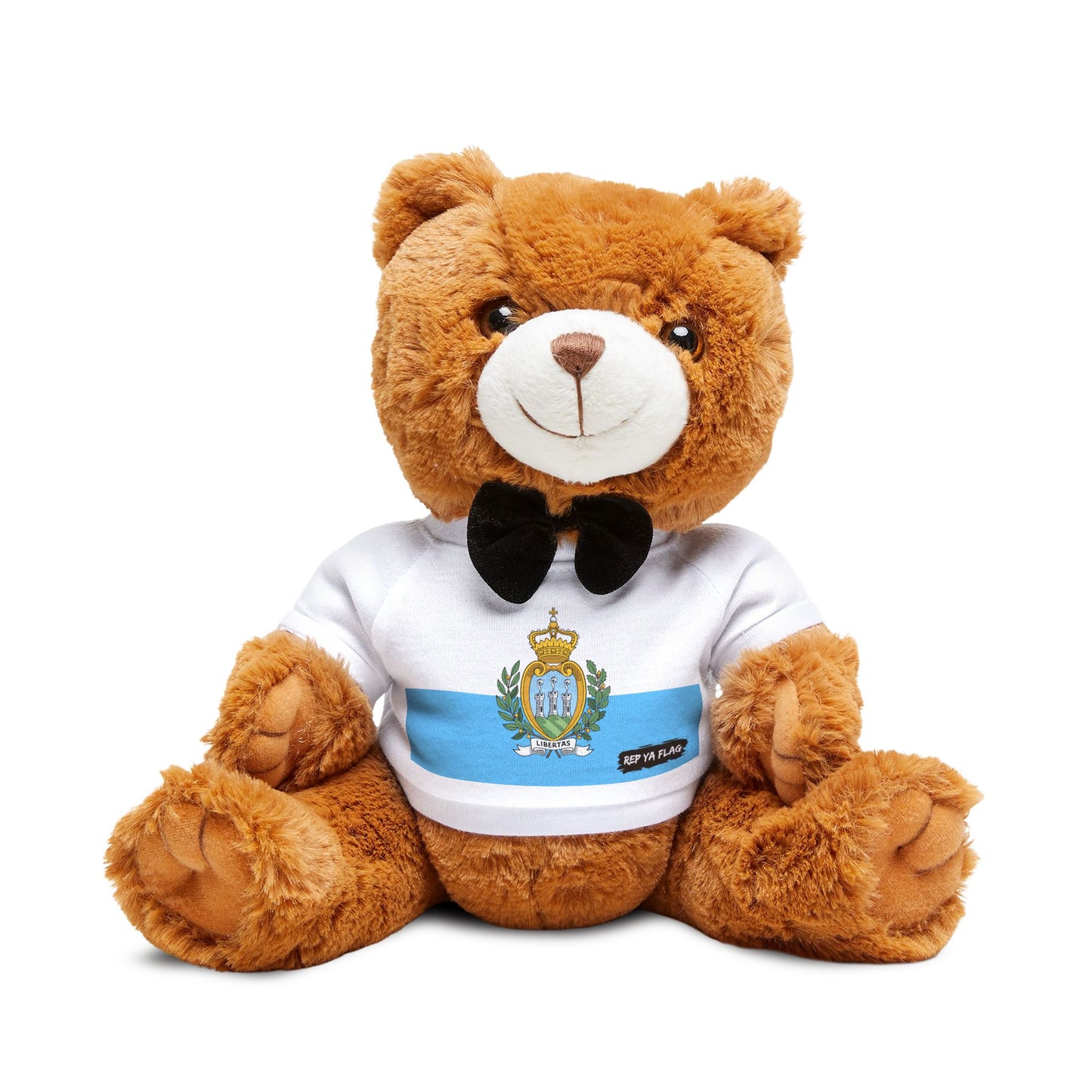 San Marino Flag Teddy Bear | San Marino Plush Gift | Heritage Bear | Cultural Keepsake | Baby Gift Stuffed Animal