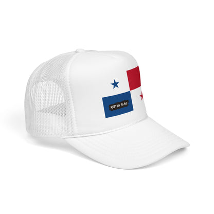 Panama Flag Foam Trucker Hat | Panamanian Pride Snapback Cap | Rep Ya Flag